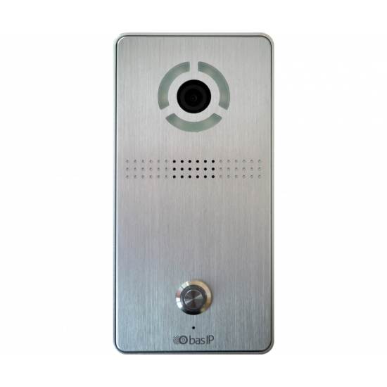 Вызывная панель IP-домофона BAS-IP AV-04SD SILVER