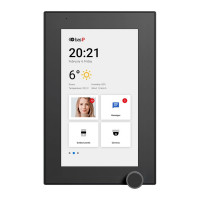 Монитор IP-видеодомофона цветной AZ-07L BLACK