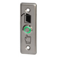Кнопка металлическая с подсветкой, врезная Smartec ST-EX010L
