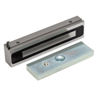 Замок электромагнитный AccordTec ML-200K Premium Grey с планкой