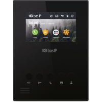 Монитор IP-домофона AU-04LA (AU-04L) BLACK