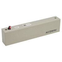 Замок электромагнитный AccordTec ML-295K с уголком (серый)