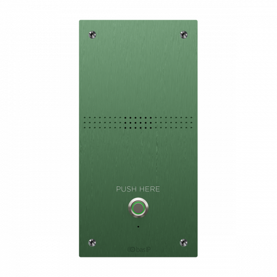 Вызывная панель IP-домофона BAS-IP AV-04AFD GREEN