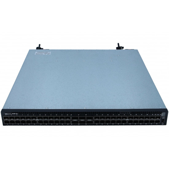Сетевой коммутатор Dell EMC Switch S4148T-ON, 1U, 48 x 10Gbase-T, 4 x QSFP28, 2 x QSFP+, IO to PSU, 2PSU, OS10